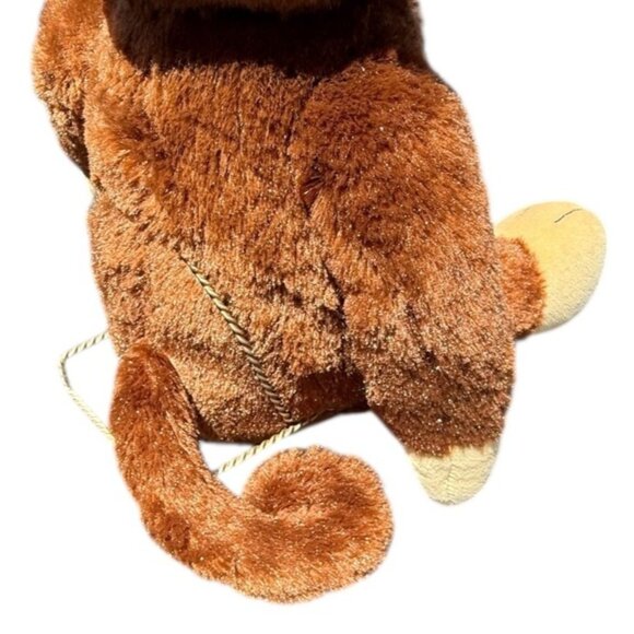 Build A Bear Smile Monkey Chimp Plush Stuffed Security Support Pet Toy - Picture 9 of 16